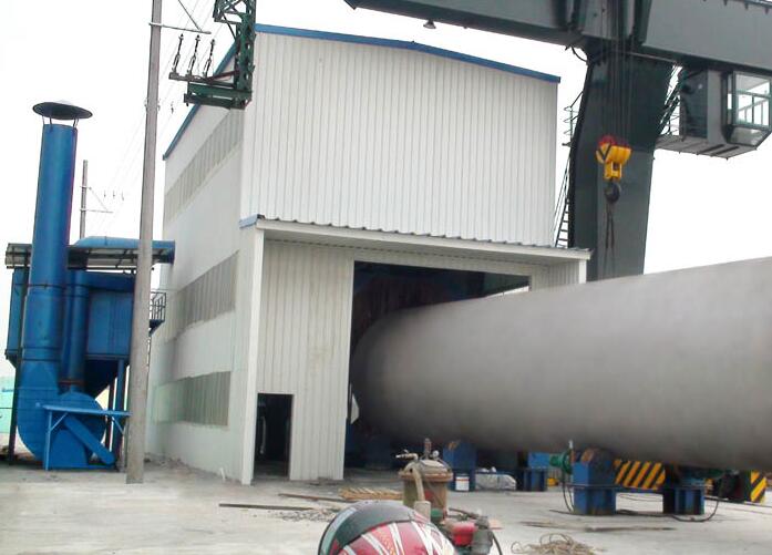 江蘇拋丸機除銹設備 如何維護風電塔拋丸機?